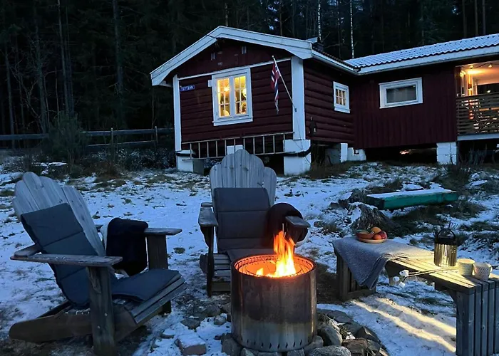 Сasa de vacaciones Charming Old Forest An Hour From Oslo *